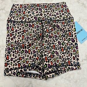 Fleo true high contour Fruity Bam shorts, small, NWT